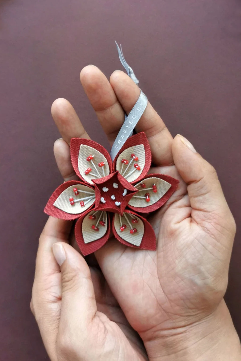 MADE51 Flower of Life Ornament, Crafted by Syrian refugees in Lebanon