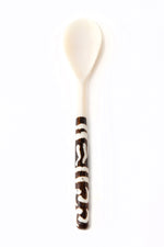 Hand Carved Cow Bone Tea Spoon Default Title