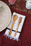 Wild Olive Wood Fork & Spoon Set