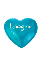 Kisii Stone Wise Words Heart:  Imagine Default Title