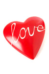 Large Cursive <i>Love</i> Soapstone Heart Keepsake Default Title