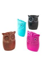 Set of Four Miniature Soapstone Wise Owls Default Title