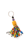 Colorful Beaded Tassel Keychain