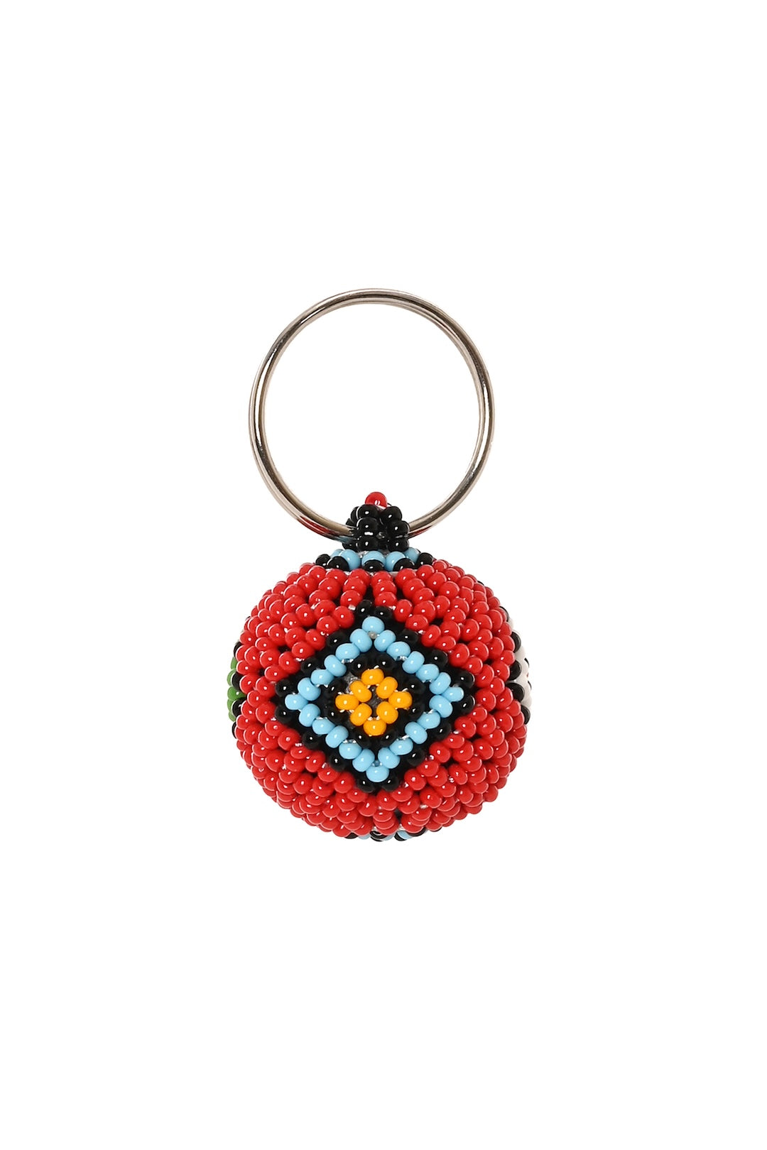 Mosaic Beaded Globe Keychains - Assorted