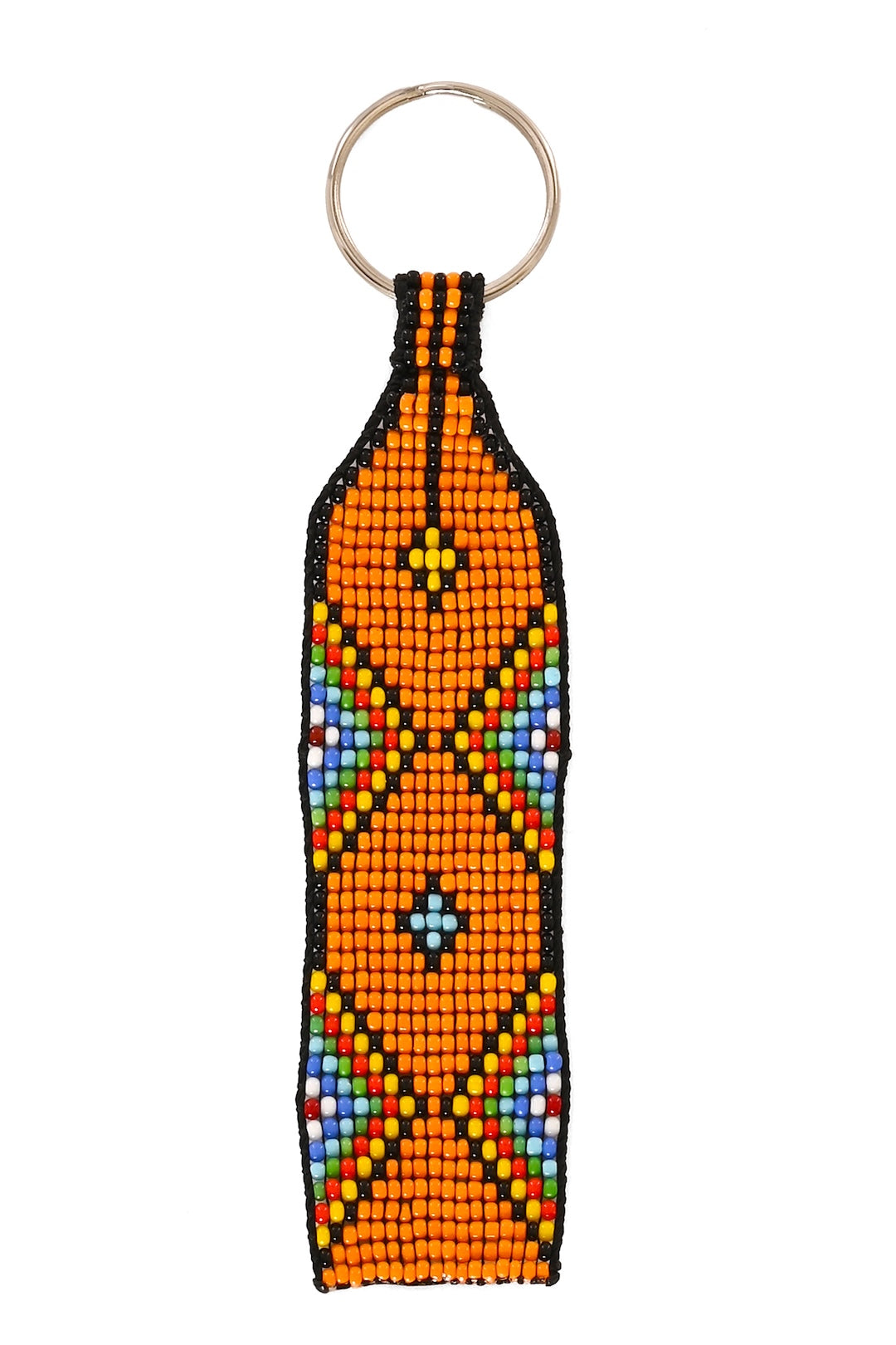 Mosaic Beaded Strap Keychains - Assorted