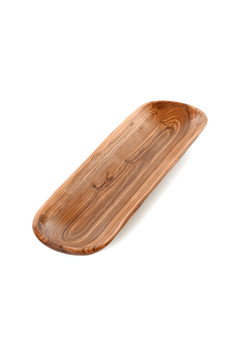 <i>Imperfect:</i> Wild Olive Wood Shallow Cracker Trays