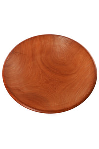 Imperfect: Large Mahogany Wood Salad Bowl from Zimbabwe
