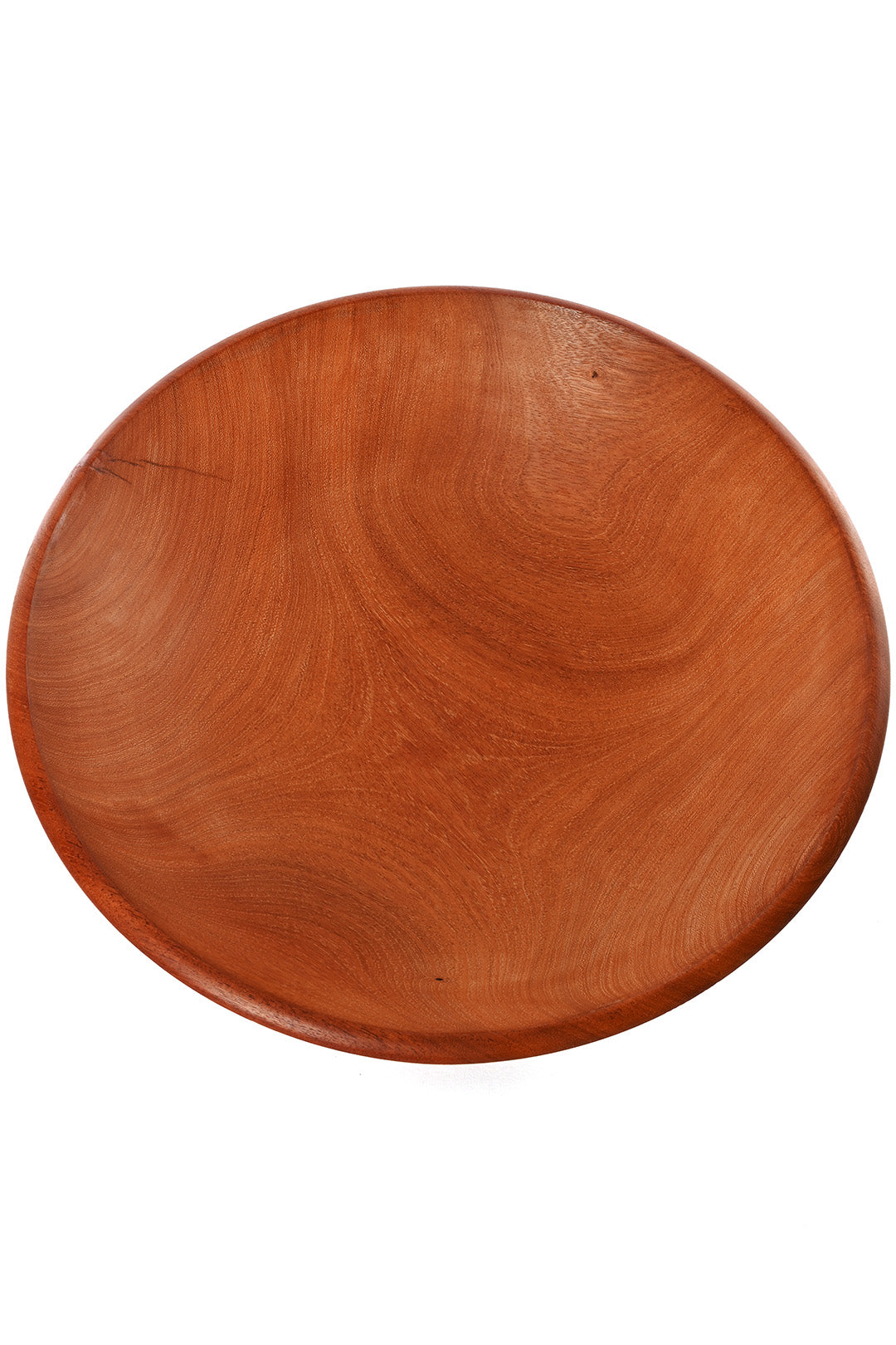 Imperfect: Extra Large Mahogany Wood Salad Bowl from Zimbabwe