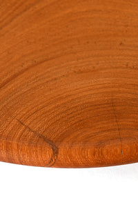 Imperfect: Extra Large Mahogany Wood Salad Bowl from Zimbabwe