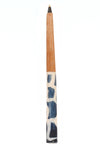 Akamba Batik Dyed Cow Bone and Wild Olive Wood Ink Pen - Blue