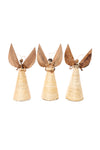 Large Banana Fiber and Natural Sisal Angel