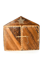 10-Piece Nativity Scene with Banana Fiber Box