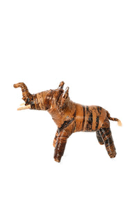 Banana Fiber Elephant Sculpture
