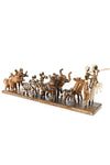 Banana Fiber Noah's Ark Diorama Sculpture