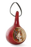African Calabash Gourd Nestled Nativity Scene Ornament