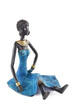 <i>Serenity</i> Burkina Bronze Sculpture