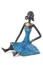 <i>Serenity</i> Burkina Bronze Sculpture