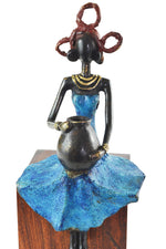 <i>Harmony</i> Burkina Bronze Sculpture