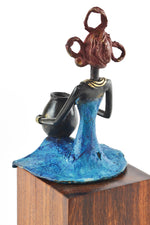 <i>Harmony</i> Burkina Bronze Sculpture