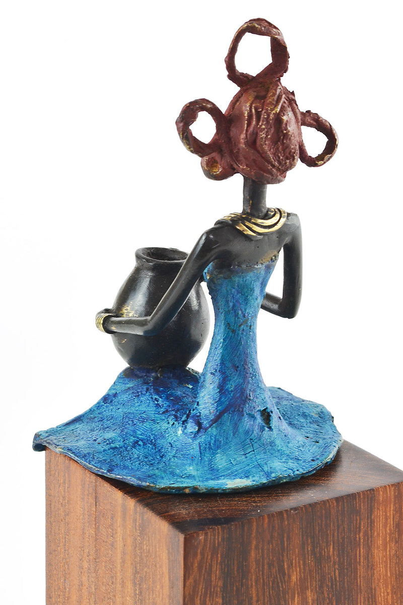 <i>Harmony</i> Burkina Bronze Sculpture