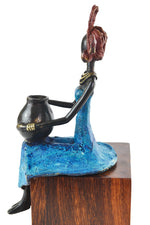 <i>Harmony</i> Burkina Bronze Sculpture