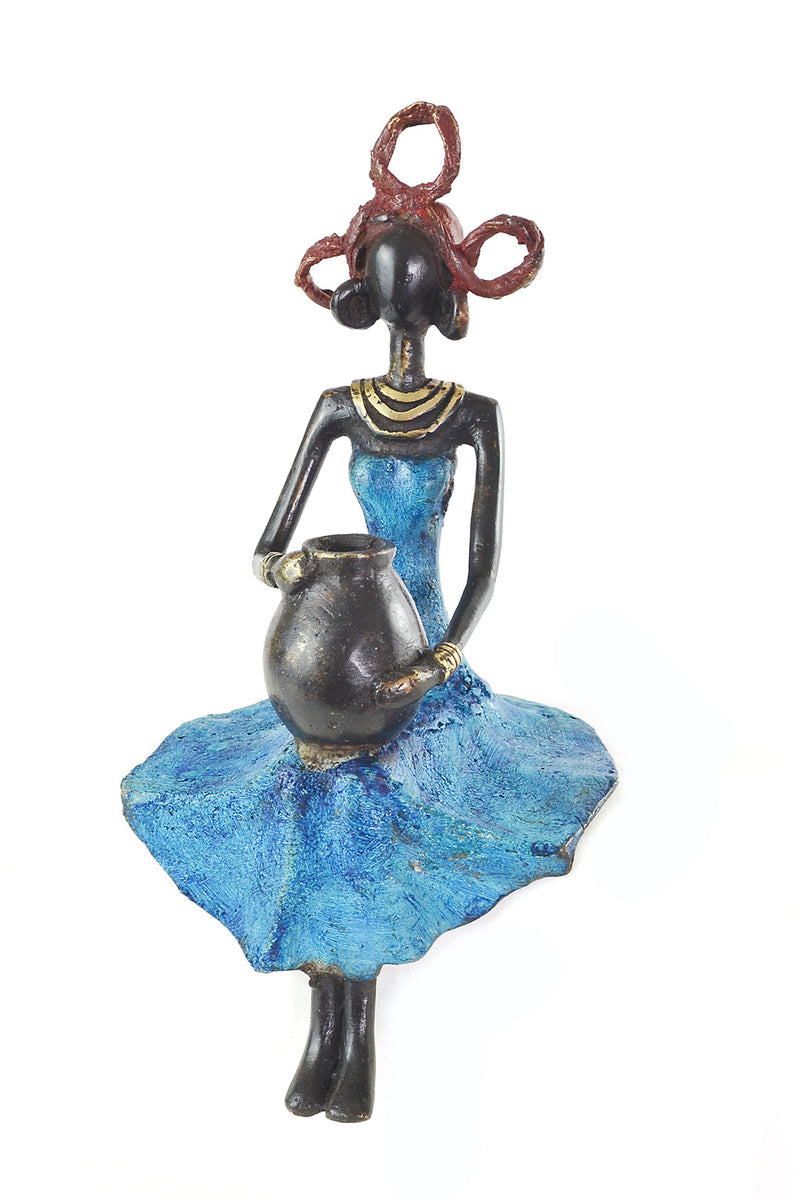 <i>Harmony</i> Burkina Bronze Sculpture