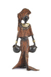 <i>Beauty in Balance</i> Burkina Bronze Sculpture