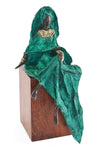 <i>Emerald Elegance</i> Burkina Bronze Sculpture