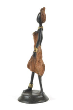 <i>Momentum</i> Burkina Bronze Sculpture
