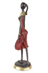 <i>Ruby Elegance</i> Burkina Bronze Sculpture - Limited Edition