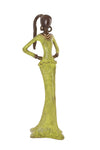 Rooted in Confidence Burkina Bronze Sculpture