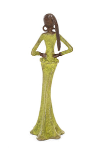 Rooted in Confidence Burkina Bronze Sculpture