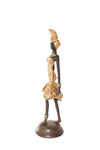 Momentum Burkina Bronze Sculpture in Gold