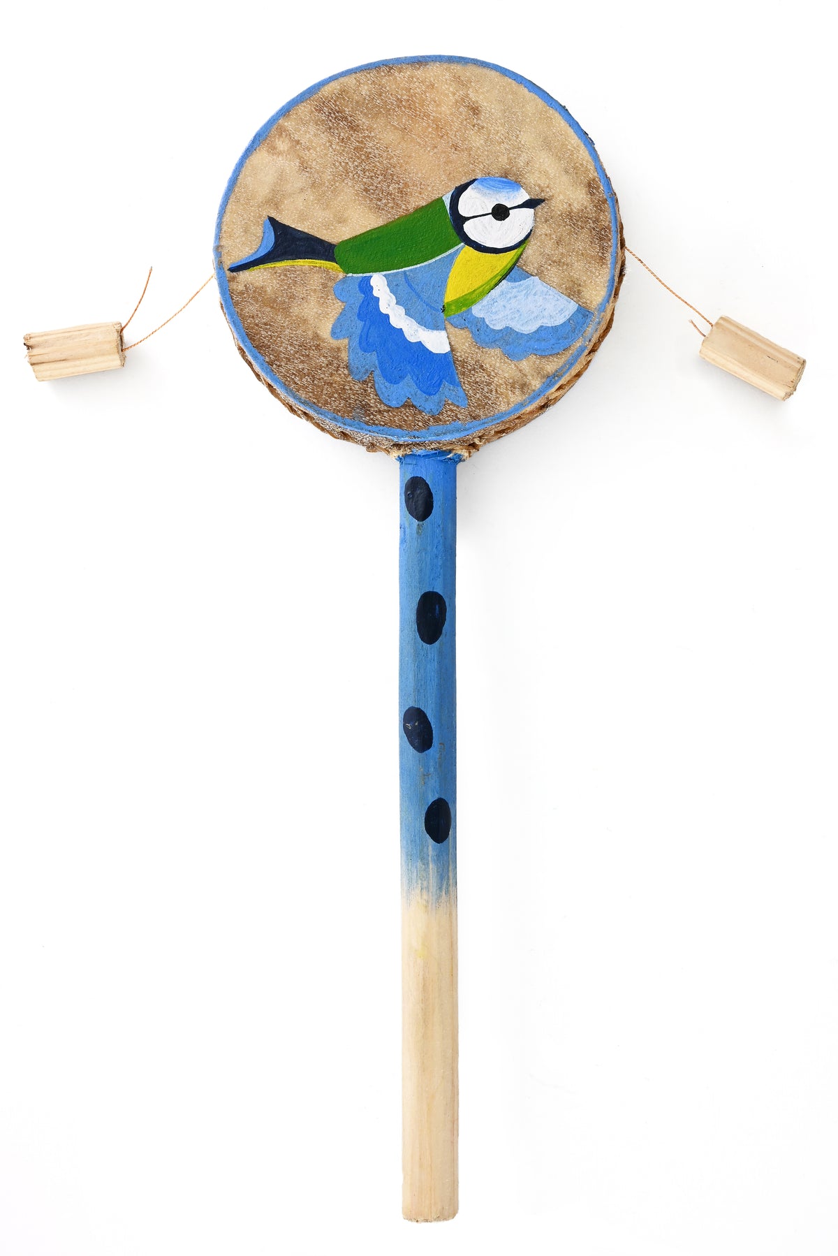 Bluebird Spin Drum from Kenya