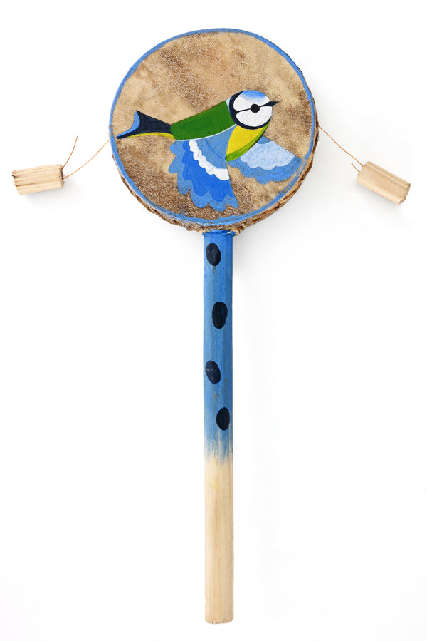 Bluebird Spin Drum from Kenya