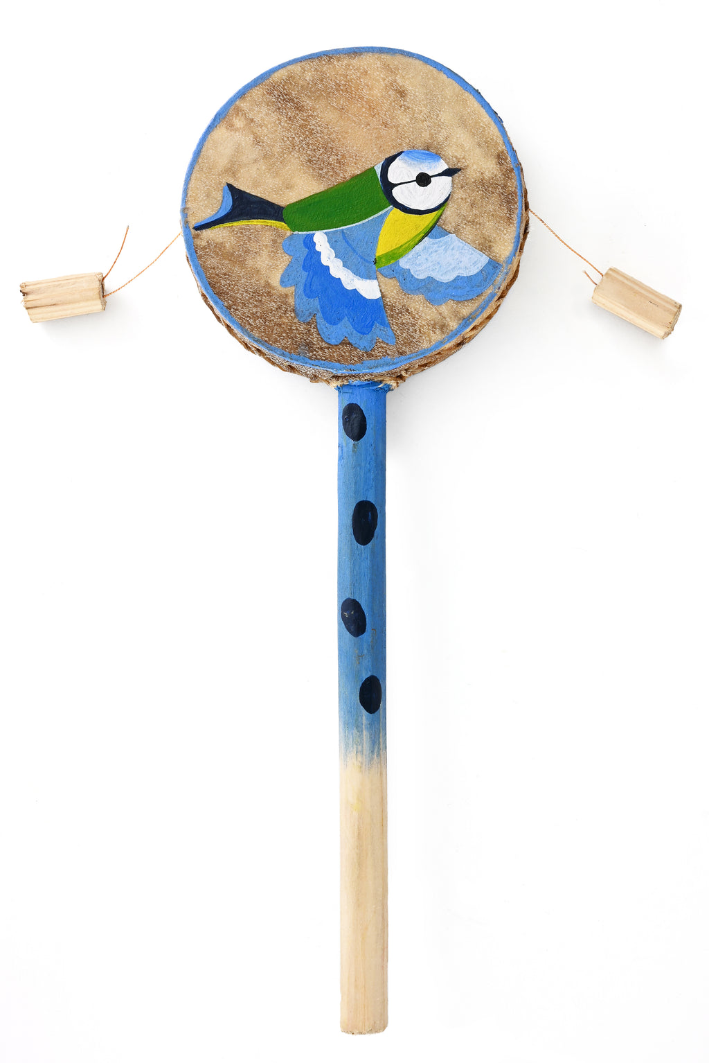 Bluebird Spin Drum from Kenya