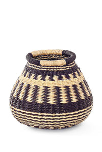 Midnight Ink Pot Baskets with Assorted Patterns