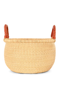 All Natural Double Handle Bolga Basket