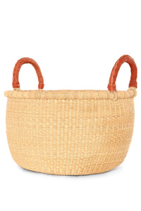 All Natural Double Handle Bolga Basket