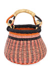 Assorted Petite Ghanaian Kettle Basket