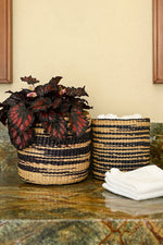 Marled Elephant Grass Nesting Baskets