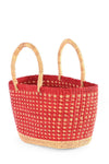 <i>Strawberry Fields</i> Oval Grass Tote