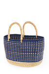 <i>Blueberry Patch</i> Oval Grass Tote