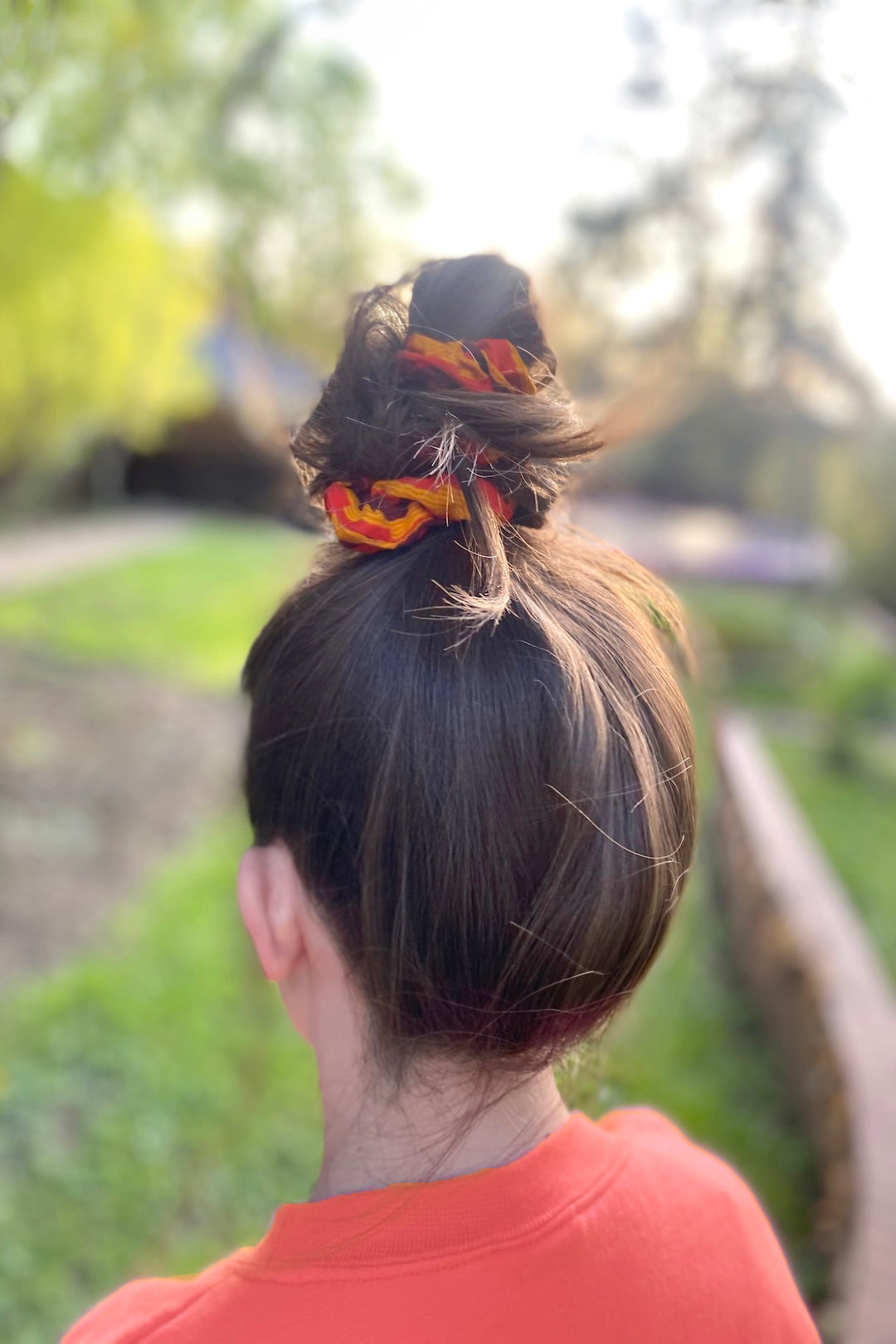 Assorted Cotton Hair Scrunchies