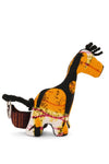 Baduba Fabric Giraffe Keychain in Assorted Patterns