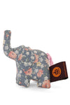 Baduba Fabric Elephant Keychain in Assorted Patterns