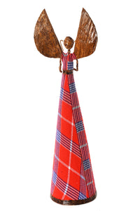 Large Banana Fiber Shuka Angel with Star