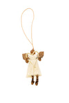 Noah's Tiny Natural Sisal Angel Ornament