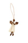 Noah's Tiny Natural Sisal Angel Ornament