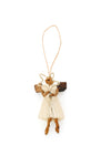 Noah's Tiny Natural Sisal Angel Ornament